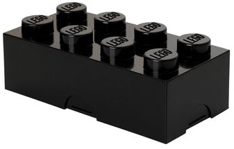 Fiambrera Infantil Classic Ladrillo de Lego LEGO® Negro