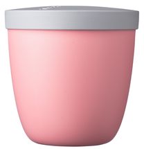 Mepal Lebensmittelbehälter To Go Ellipse Nordic Pink - ø 11 cm / 500 ml
