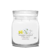 Yankee Candle Geurkaars Medium - met 2 lonten - Midnight Jasmine - 11 cm / ø 9 cm