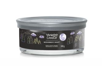 Yankee Candle Geurkaars Tumbler - met 5 lonten - Midsummer's Night - 6 cm / ø 13 cm