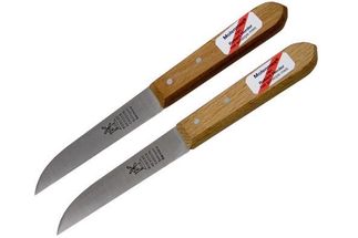 Couteau de moulin Robert Herder en bois résistant à la rouille de 85 mm - 2 pièces
