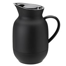 Stelton Thermoskanne für Kaffee Amphora Soft Black 1 Liter