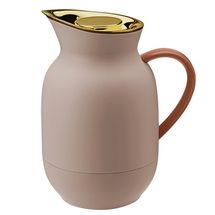 Stelton Thermoskanne für Kaffee Amphora Soft Peach 1 Liter