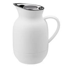 Stelton Thermoskanne für Kaffee Amphora Soft White 1 Liter