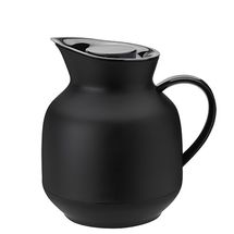 Thermos thé Stelton Amphora - Soft Black - 1 Litre
