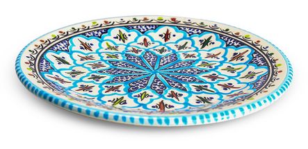 Turquoise_Blue_Fine_ontbijtbord