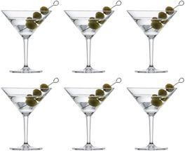 Verre à Martini classique de la collection Schott Zwiesel Basic Bar - 182 ml - Lot de 6