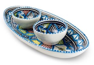 Dishes_Deco_Ovale_Schaal_Turquoise_Blue_