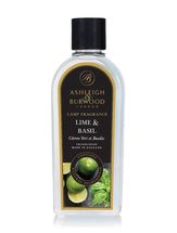 Recharge - pour lampe à parfum - Ashleigh &amp; Burwood Lime &amp; Basil - 500 ml