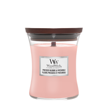 WoodWick Candle Medium Pressed Blooms &amp; Patchouli