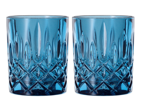 Copas de Whisky Nachtmann Noblesse Vintage Azul 295 ml - 2 Piezas