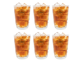 Lipton Ice Tea Glas - stapelbar - 370 ml - 6 Stücke