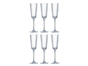 Flute champagne Cristal d'Arques Macassar 170 ml - 6 pezzi