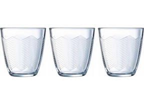 Luminarc Gläser Concepto Chevron 250 ml - 3 Stück