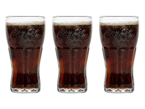 Vasos de Coca Cola 370 ml - 3 Piezas