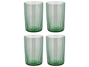 Bitz Wasserglas Kusintha Grün 280 ml - 4 Stücke