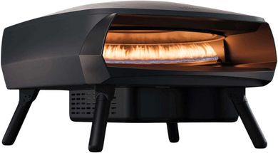 Witt Pizza Oven Etna Fermo - Op Gas voor buiten - Mat Grafiet - voor ø 40 cm pizza's