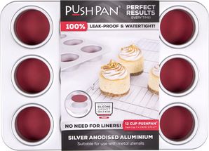Molde para Muffin Wham PushPan - 12 Piezas