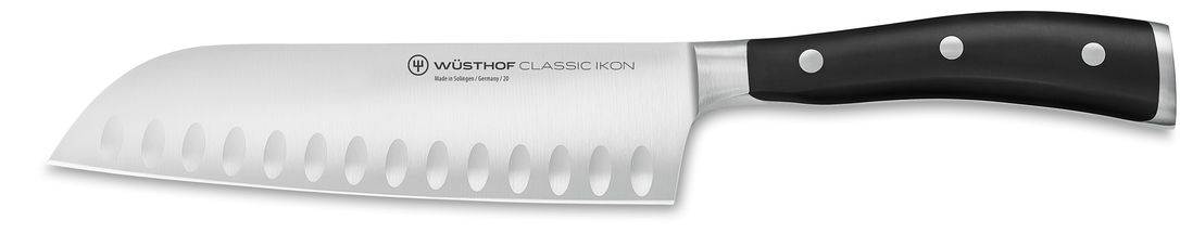 Cuchillo Santoku Wusthof Classic Ikon 17 cm