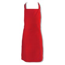 KOOK Keukenschort Uni Rood