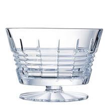 Cristal d'Arques schaal op voet Rendez-Vous
