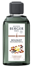 Recharge Maison Berger - pour bouquet parfumé - Poudre d'Ambre - 200 ml