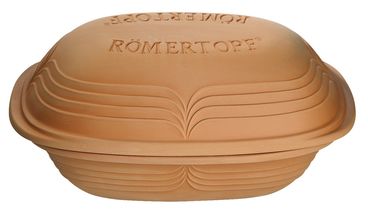 Plat à four Romertopf moderne - 40 x 27 x 20 cm / 5 litres