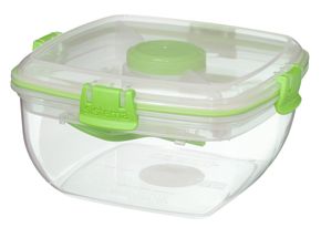 Sistema Saladebox To Go Groen Met Bestek