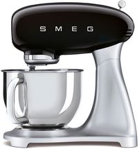 SMEG Küchenmaschine - 800 Watt - Schwarz - 4,8 Liter - SMF02BLEU