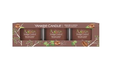 Set regalo Yankee Candle Praline &amp; Birch - 3 pezzi