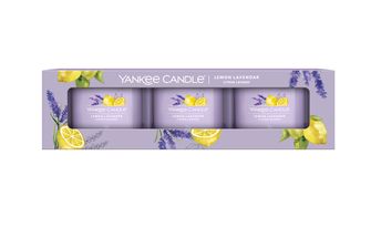 Coffret cadeau Yankee Candle Citron Lavande - 3 pièces