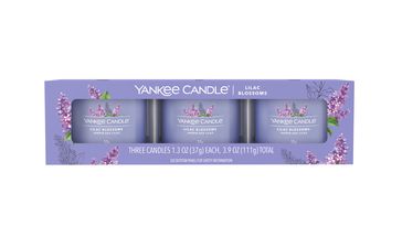 Candele Yankee Candle Giftset Lilac Blossoms - 3 stecche