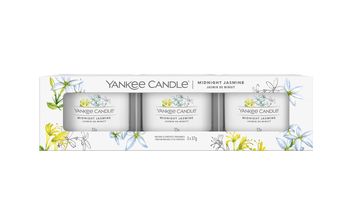 Set regalo di candele Yankee Candle Midnight Jasmine - 3 pezzi