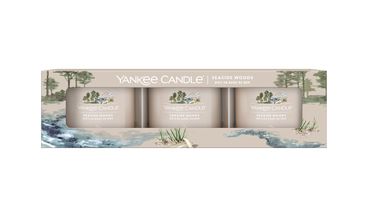 Coffret cadeau Yankee Candle Seaside Woods - 3 pièces