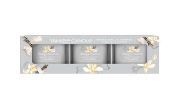 Set regalo Yankee Candle Vaniglia affumicata e cashmere - 3 pezzi