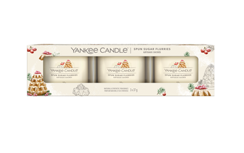 Coffret cadeau Yankee Candle Spun Sugar Flurries - 3 pièces