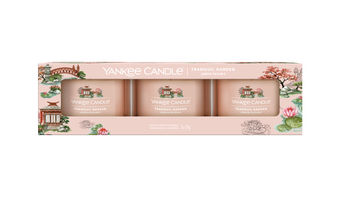 Set regalo Yankee Candle Tranquil Garden - 3 pezzi