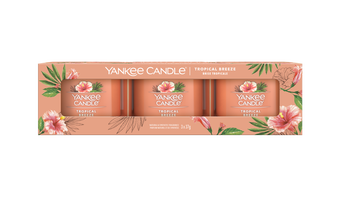 Set regalo Yankee Candle Brezza Tropicale - 3 pezzi