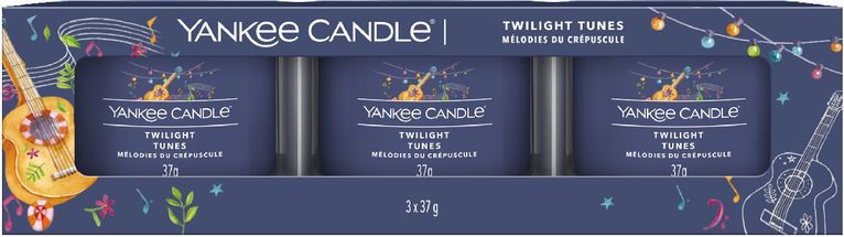Coffret cadeau Yankee Candle Twilight Tunes - 3 pièces