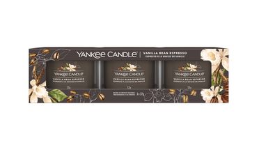 Set de Regalo Yankee Candle Vanilla Bean Espresso - 3 Piezas