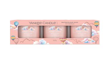 Yankee Candle Geschenkset Watercolour Skies - 3 Stücke