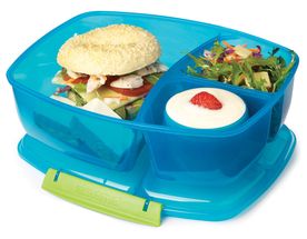 Sistema Lunchbox Blauw Triple Split