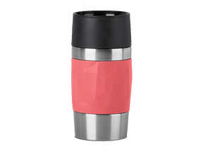 Emsa Thermobecher Travel Mug Compact Koralle - 300 ml