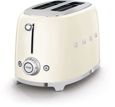 SMEG Toaster - 2 Schlitze - Creme - TSF01CREU