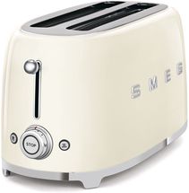 SMEG Toaster - 4 Schlitze - Creme - TSF02CREU