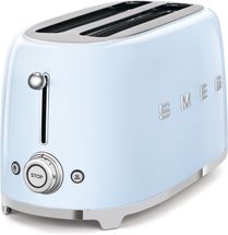 SMEG Toaster - 4 Schlitze - Pastellblau - TSF02PBEU