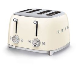 SMEG Toaster für 4 Scheiben - Creme - TSF03CREU