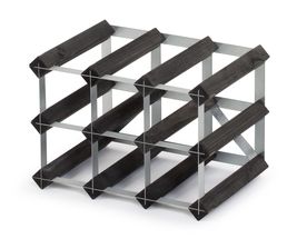 Traditional Wine Rack Co. Wijnrek Zwart