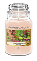 Bougie parfumée Yankee Candle Grand Jardin Tranquille - 17 cm / ø 11 cm