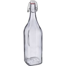 Westmark Bügelflasche / Weckglas Quadratisch 1 Liter